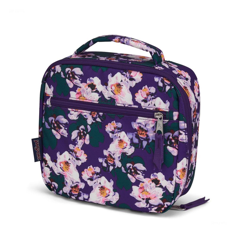 Purple JanSport LUNCH BREAK Lunch Bags | MY_JS287