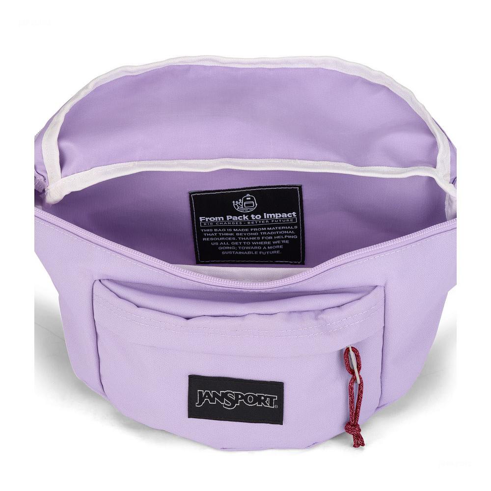 Purple JanSport Restore Fanny Packs | MY_JS556