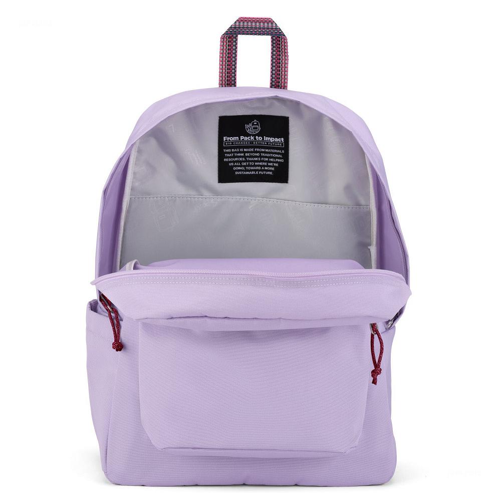 Purple JanSport Restore Pack Laptop Backpacks | MY_JS579