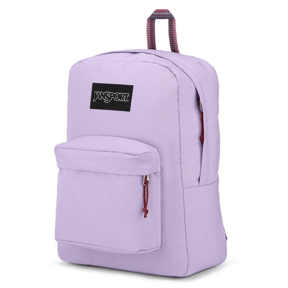 Purple JanSport Restore Pack Laptop Backpacks | MY_JS579