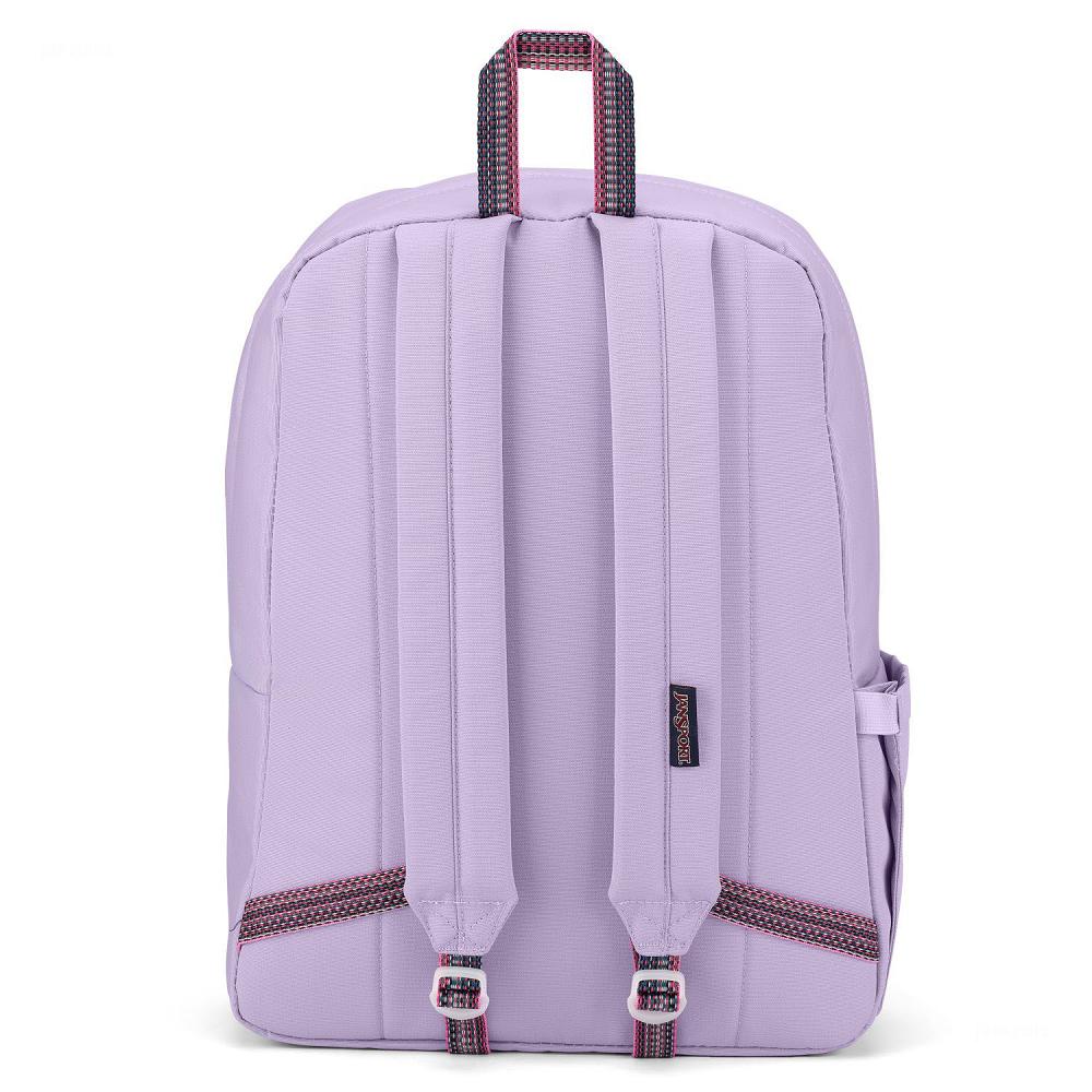 Purple JanSport Restore Pack Laptop Backpacks | MY_JS579