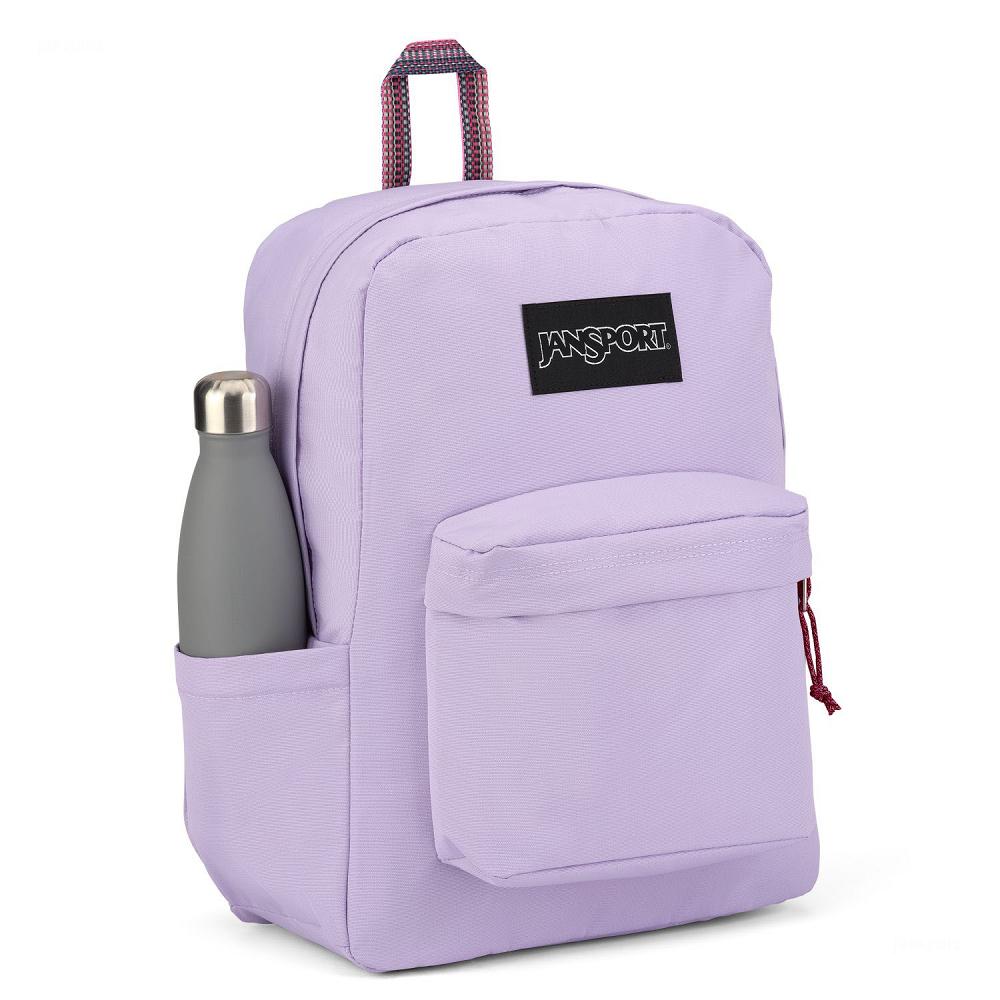 Purple JanSport Restore Pack Laptop Backpacks | MY_JS579