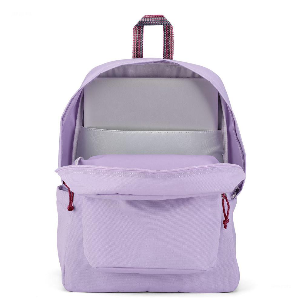 Purple JanSport Restore Pack Laptop Backpacks | MY_JS579
