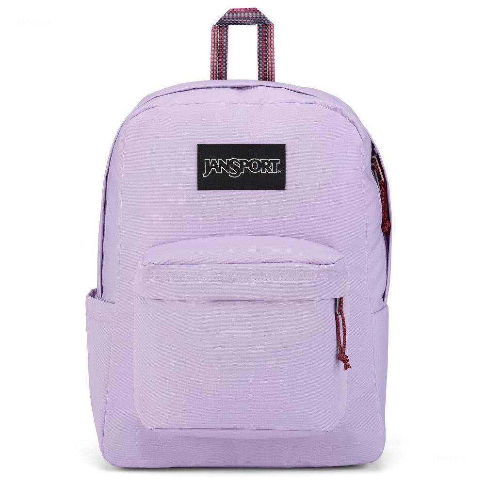 Purple JanSport Restore Pack Laptop Backpacks | MY_JS579