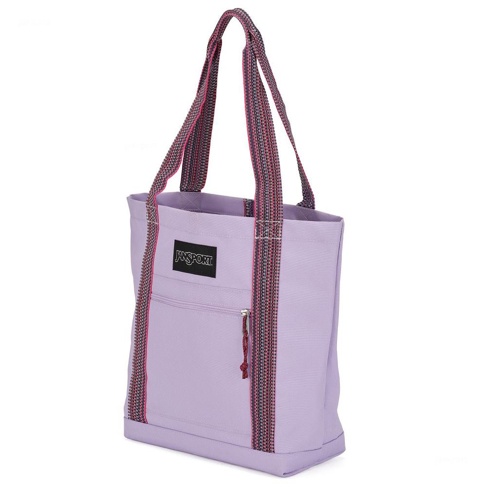 Purple JanSport Restore Tote Lunch Bags | MY_JS211