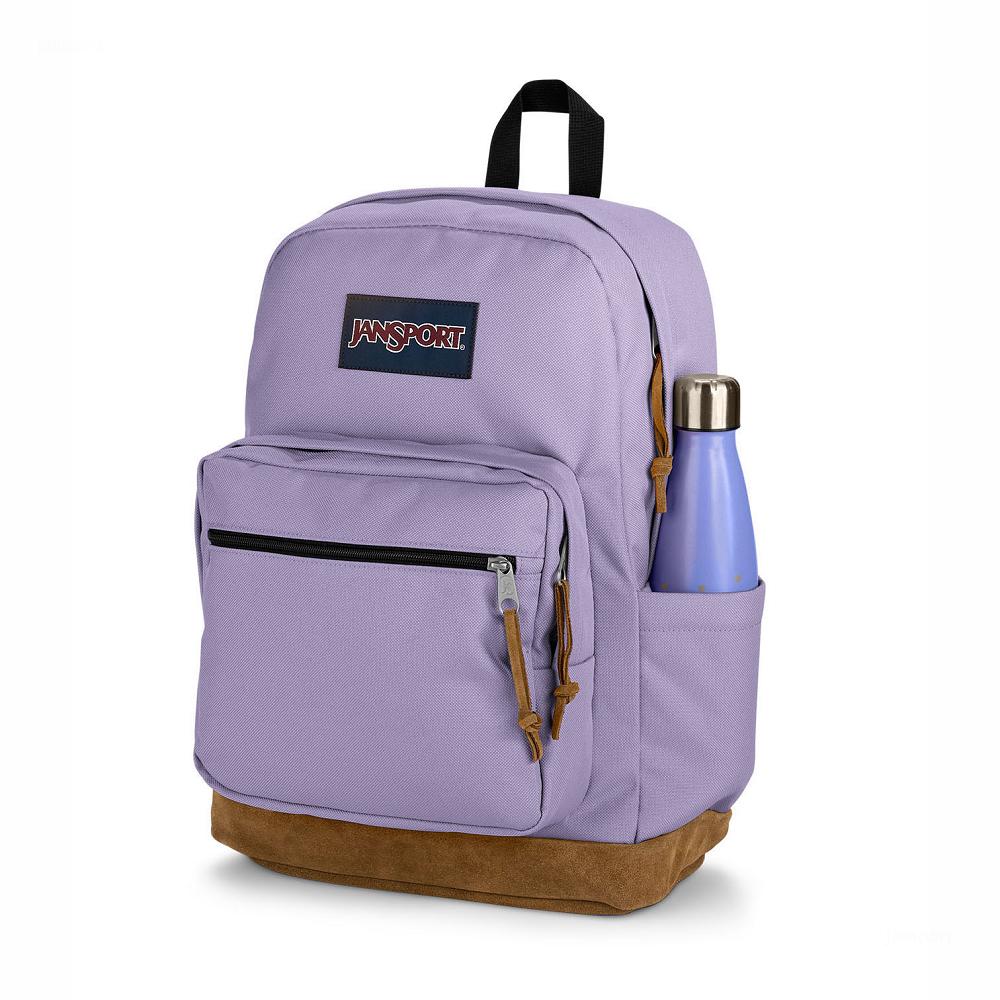 Purple JanSport Right Pack Laptop Backpacks | MY_JS232