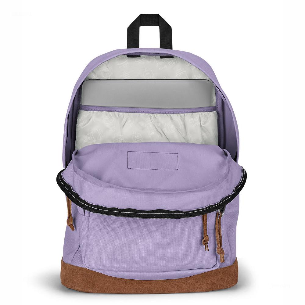 Purple JanSport Right Pack Laptop Backpacks | MY_JS232
