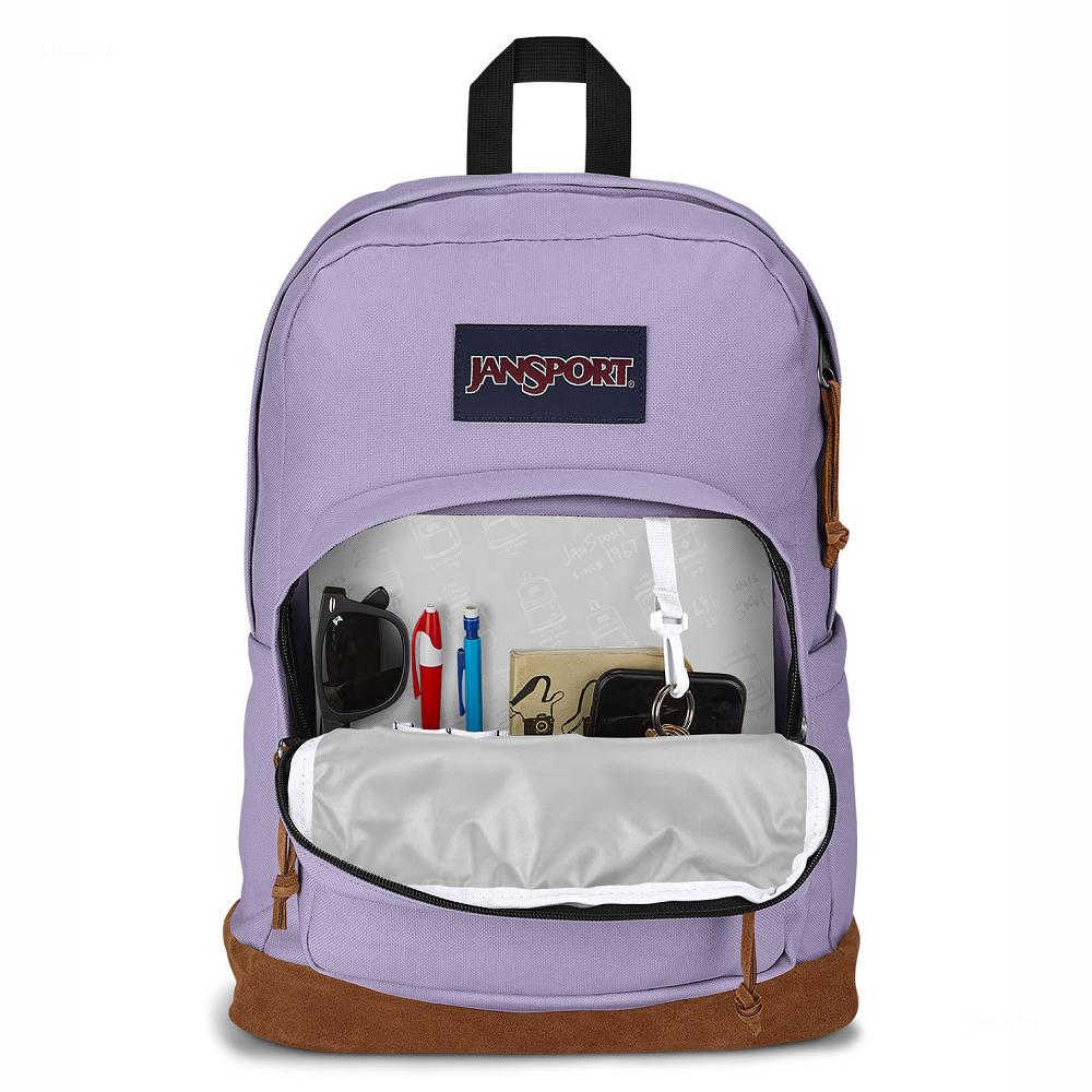 Purple JanSport Right Pack Laptop Backpacks | MY_JS232