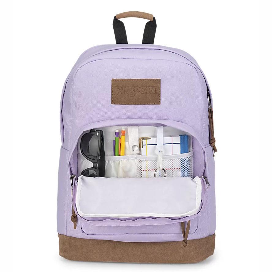 Purple JanSport Right Pack Premium School Backpacks | MY_JS520