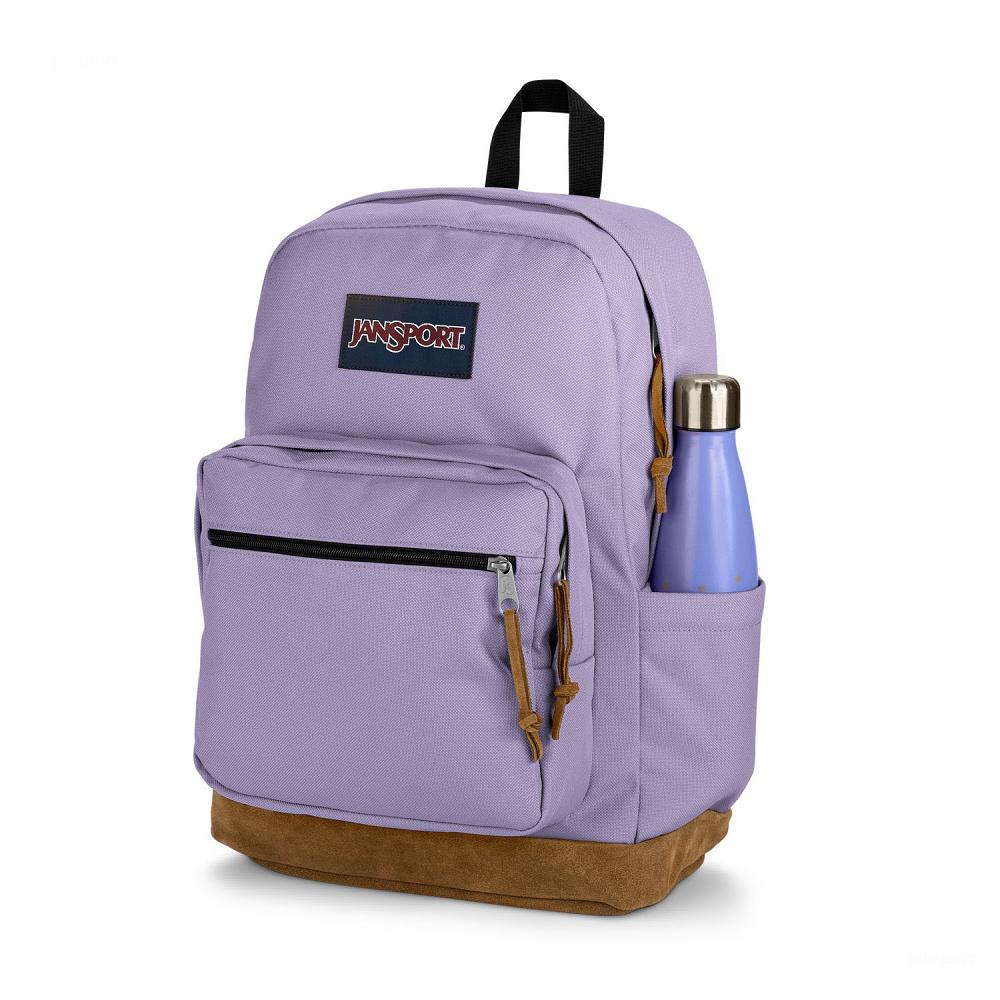 Purple JanSport Right Pack School Backpacks | MY_JS307