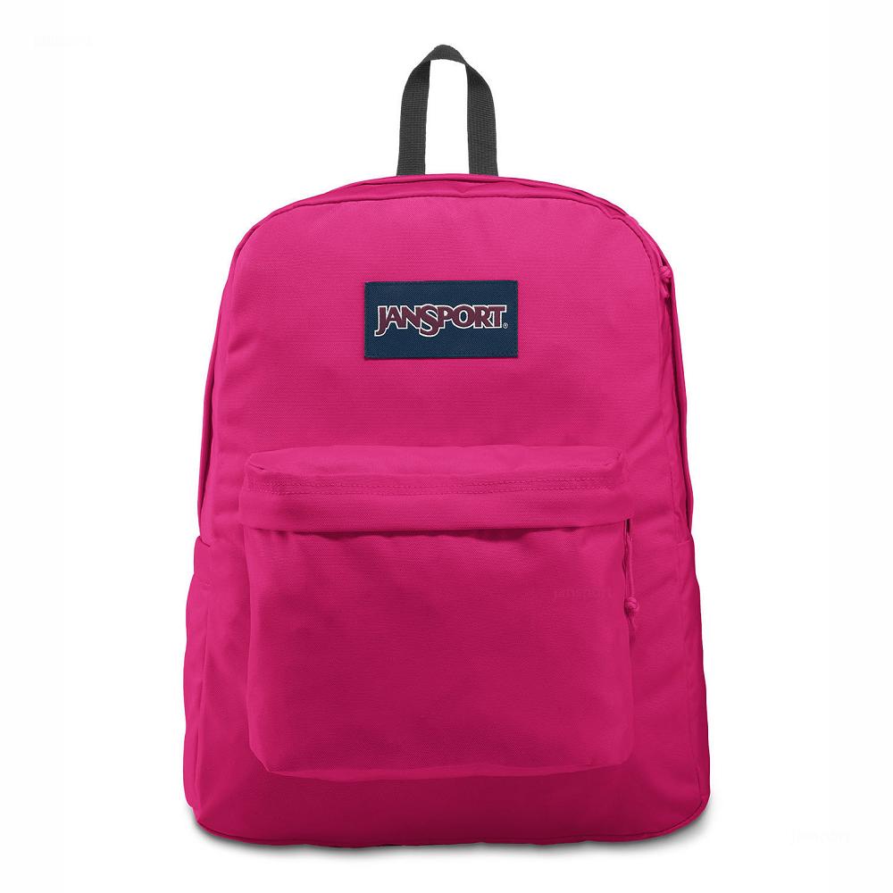 Purple JanSport SuperBreak® Plus Laptop Backpacks | MY_JS511