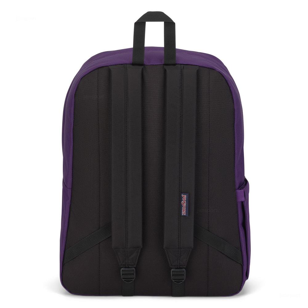 Purple JanSport SuperBreak® Plus School Backpacks | MY_JS454