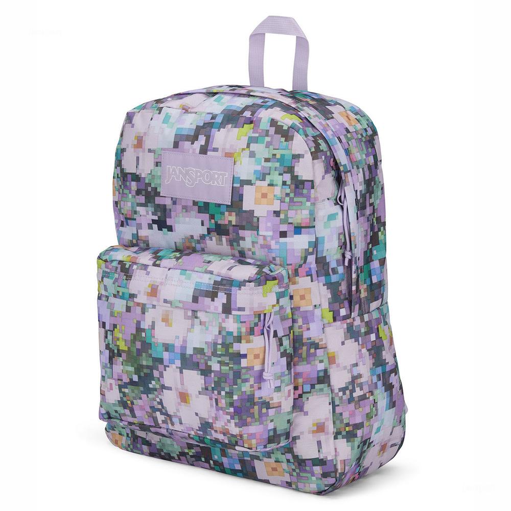 Purple JanSport SuperBreak® Plus School Backpacks | MY_JS568