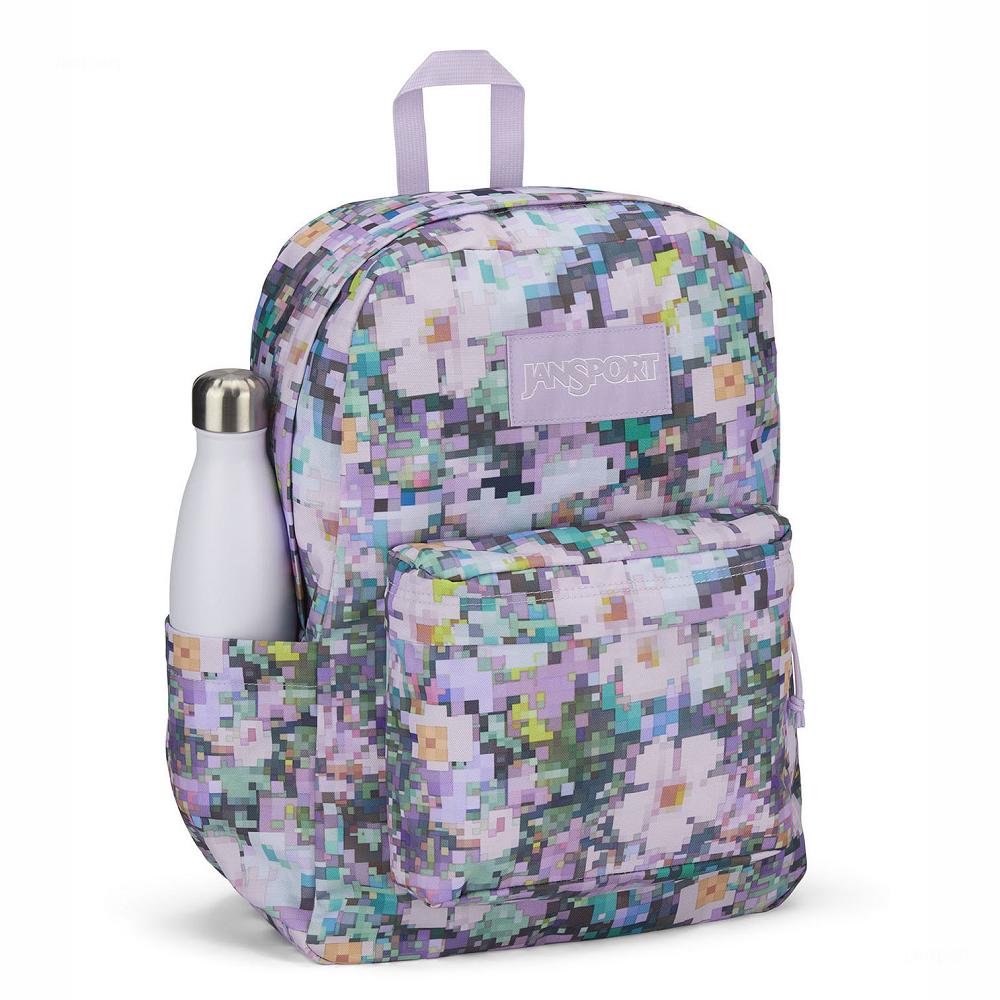 Purple JanSport SuperBreak® Plus School Backpacks | MY_JS568