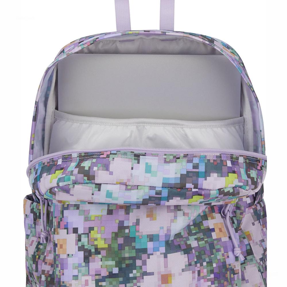 Purple JanSport SuperBreak® Plus School Backpacks | MY_JS568