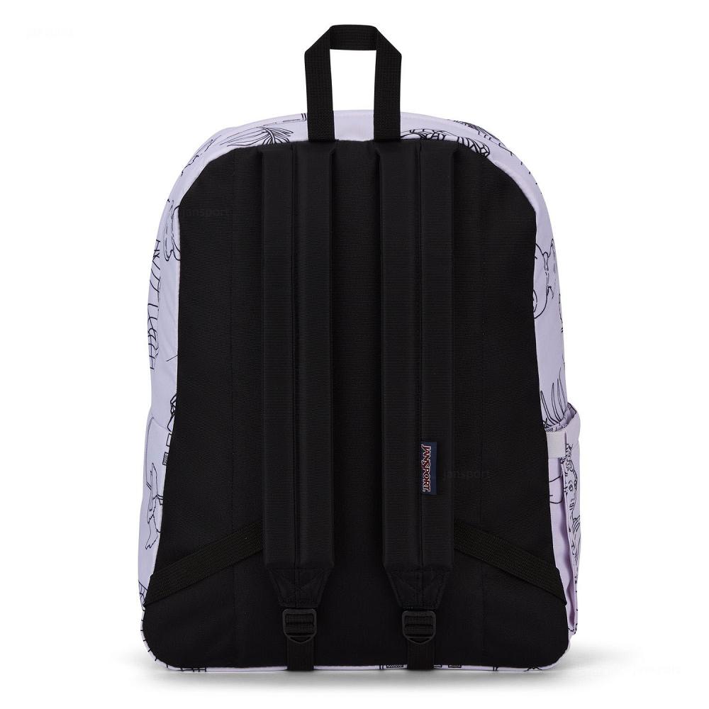 Purple JanSport SuperBreak® School Backpacks | MY_JS172