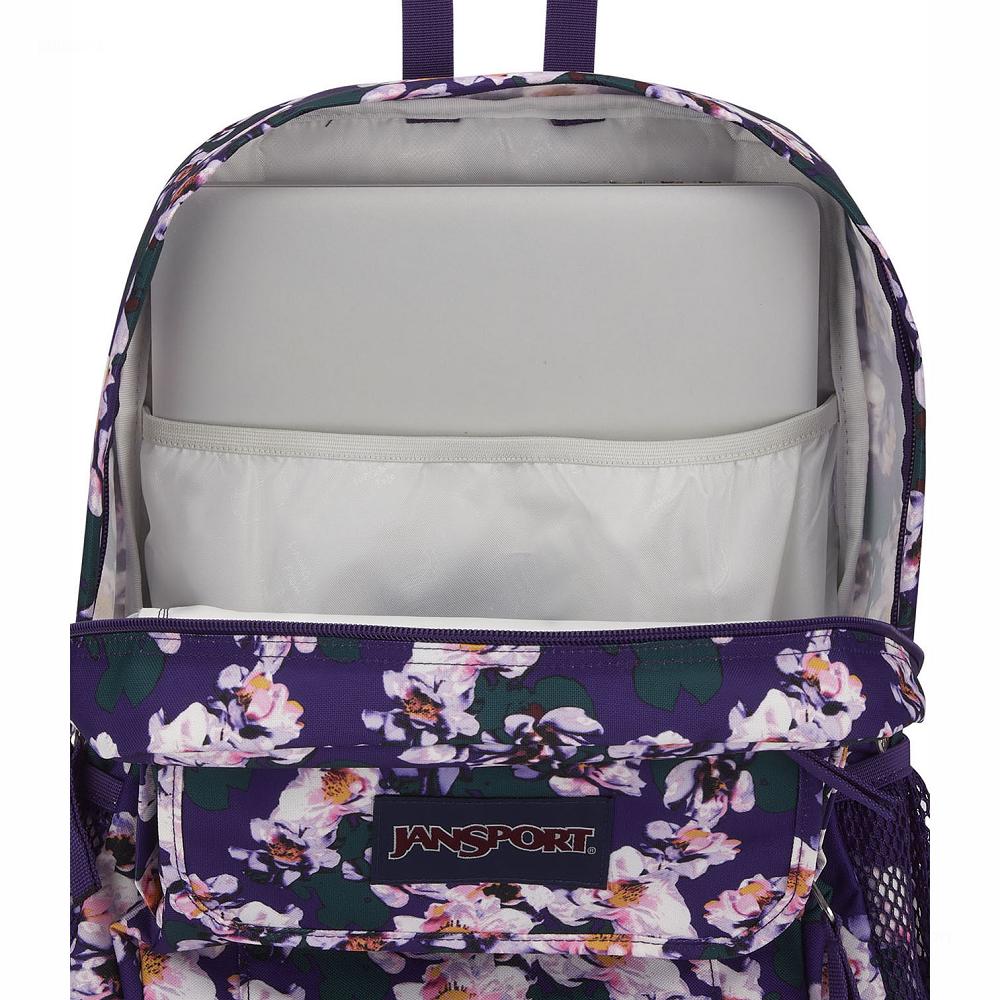 Purple JanSport UNION PACK Laptop Backpacks | MY_JS396