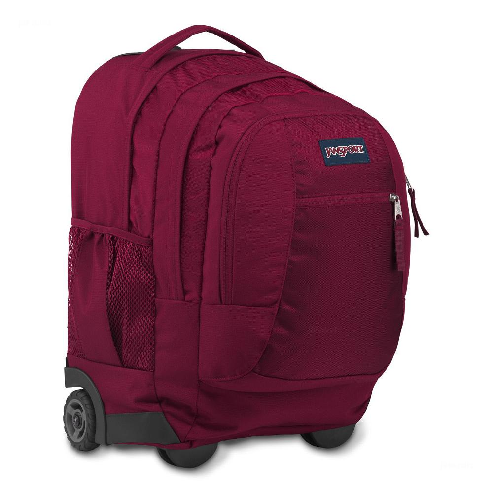 Red JanSport Driver 8 Rolling Backpacks | MY_JS198