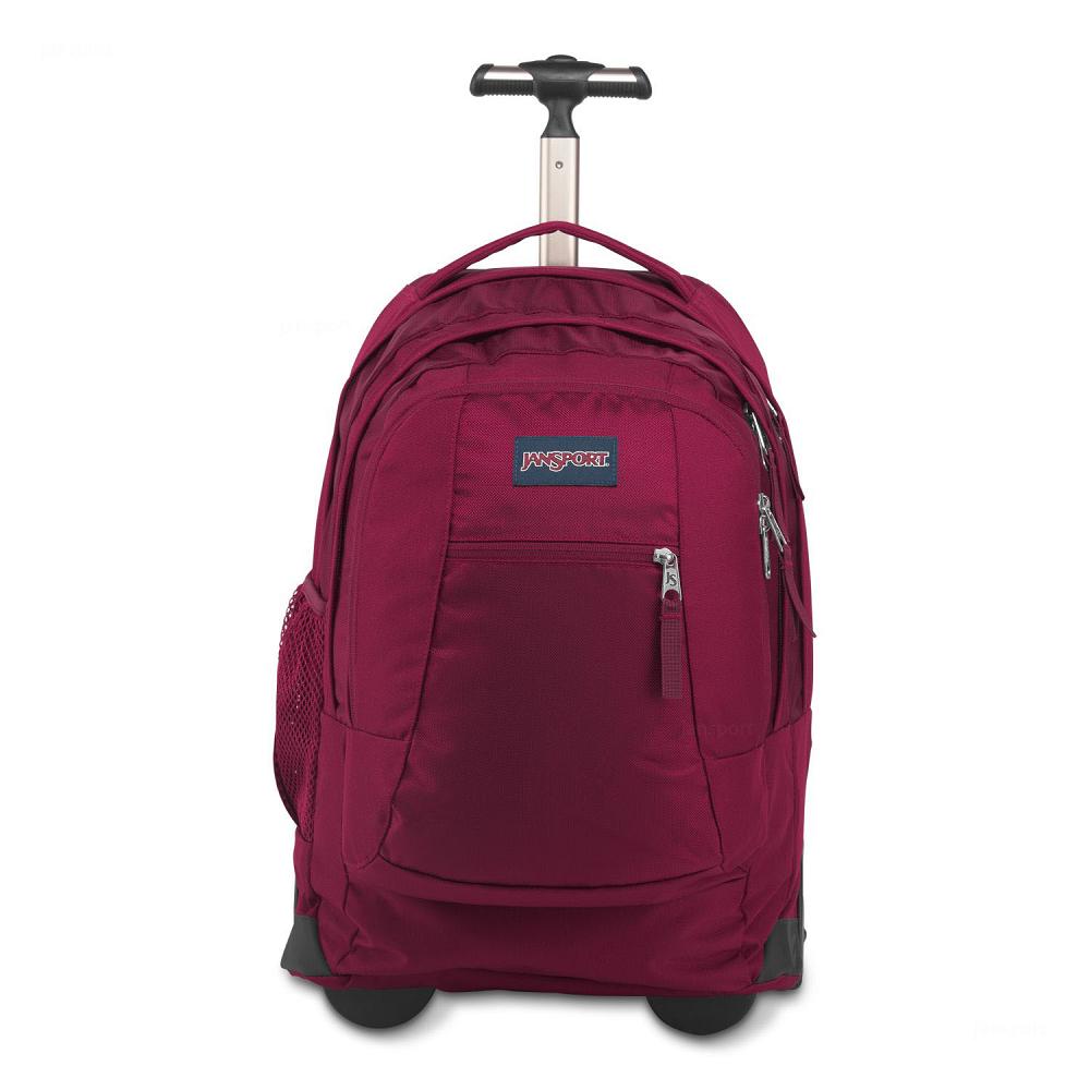 Red JanSport Driver 8 Rolling Backpacks | MY_JS198