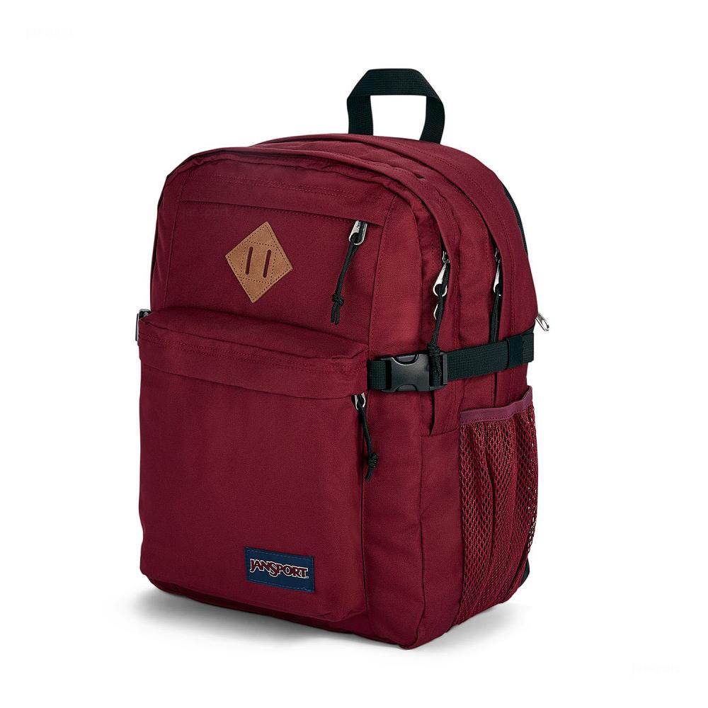 Red JanSport Main Campus Laptop Backpacks | MY_JS029