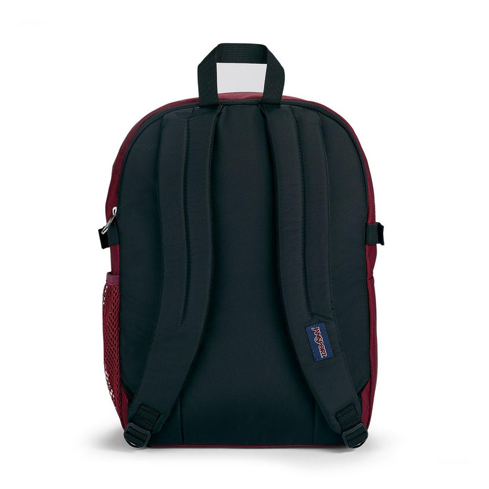 Red JanSport Main Campus Laptop Backpacks | MY_JS029