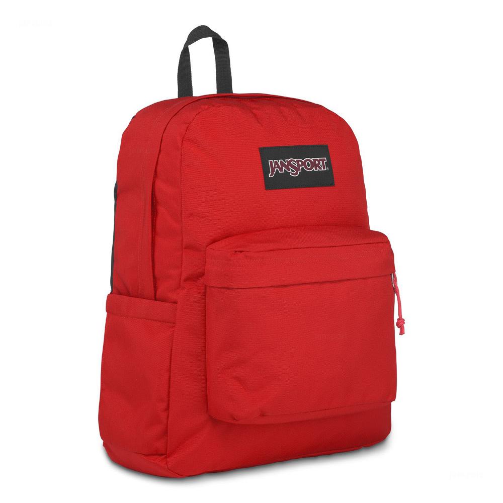 Red JanSport SuperBreak® Plus School Backpacks | MY_JS563