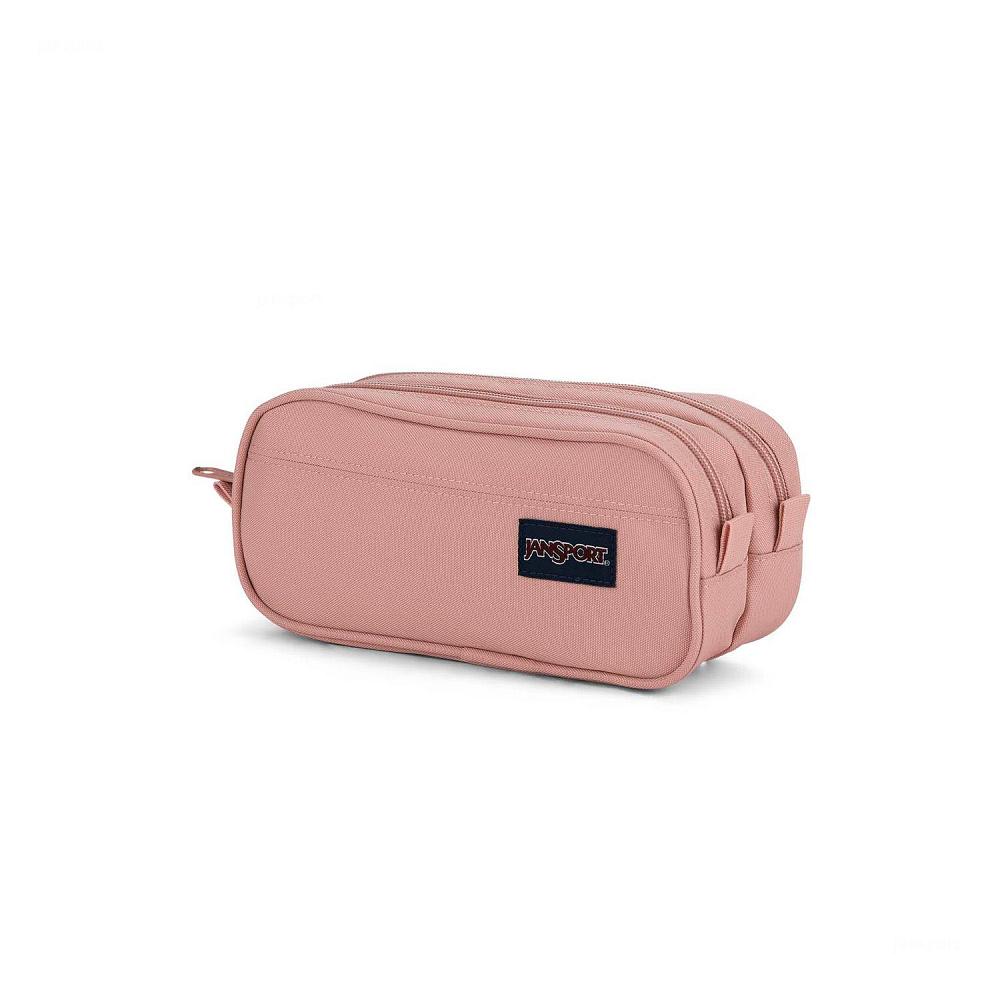 Rose JanSport Large Accessory Pouch Pencil Cases | MY_JS070