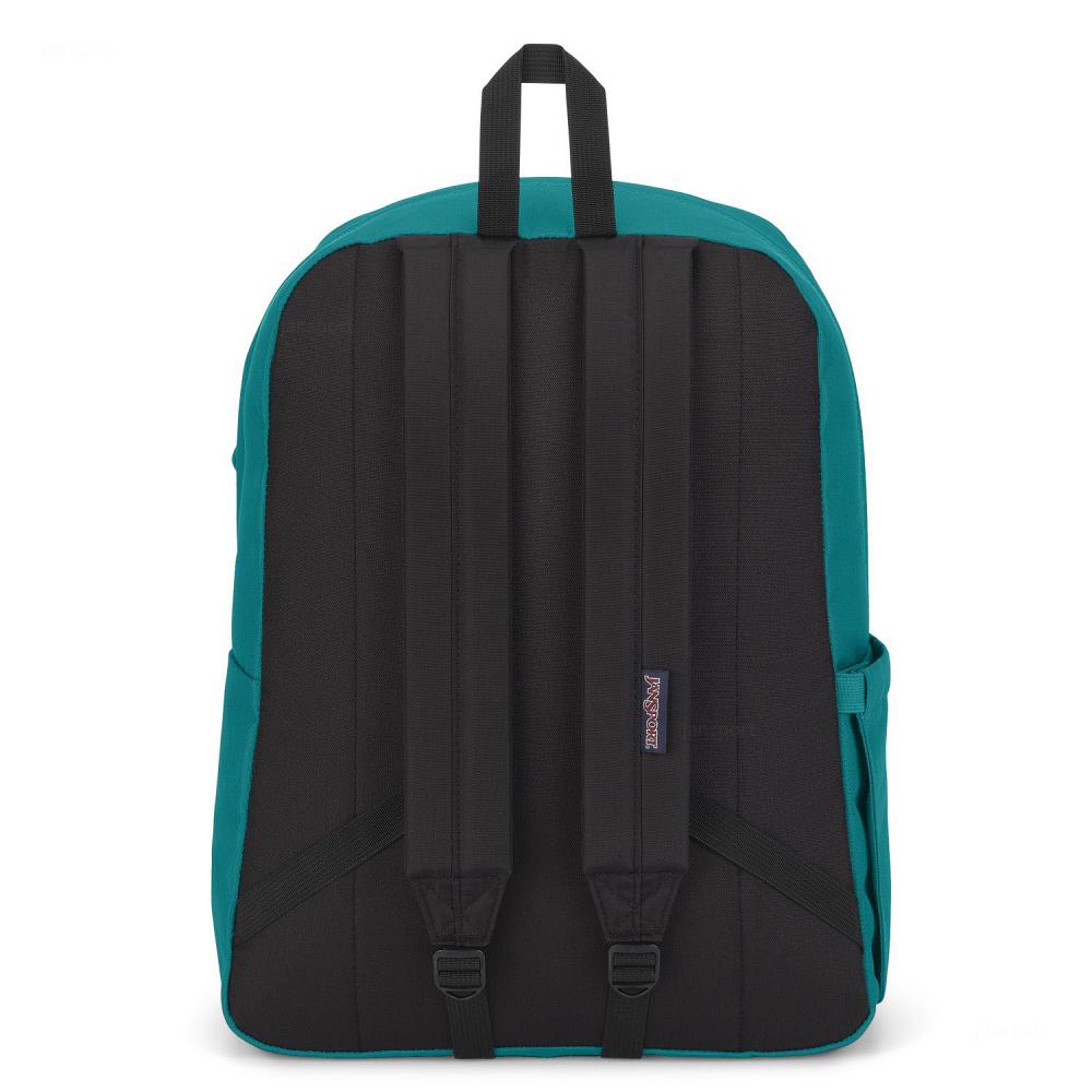 Turquoise JanSport SuperBreak® Plus School Backpacks | MY_JS402