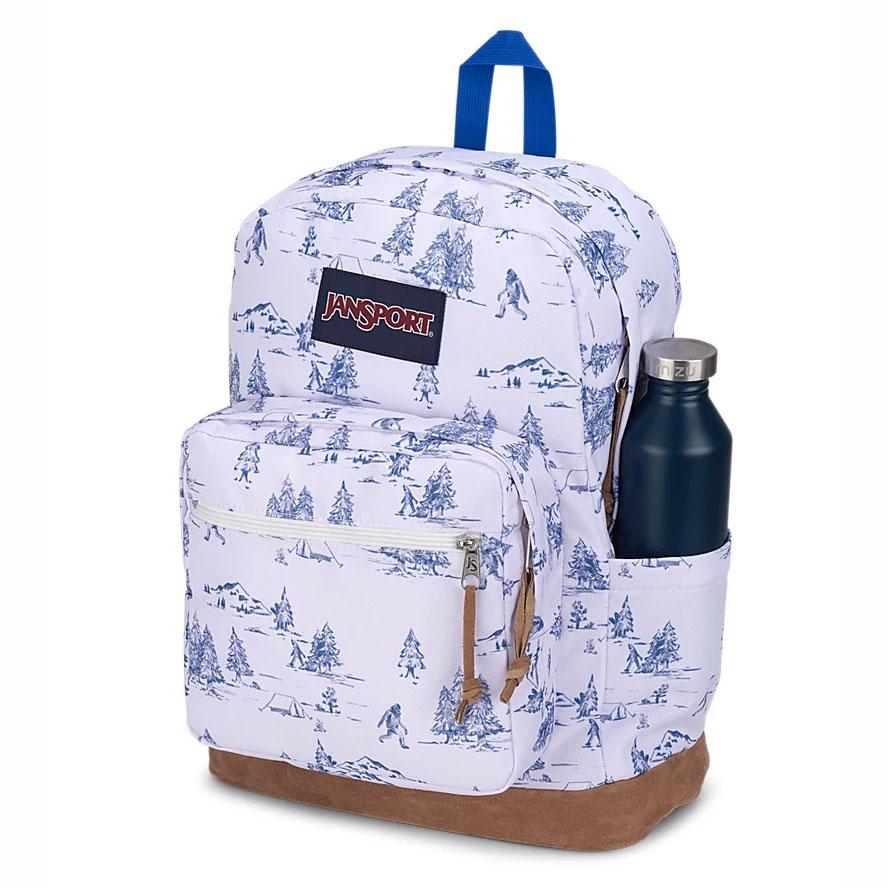 White / Blue JanSport Right Pack School Backpacks | MY_JS459