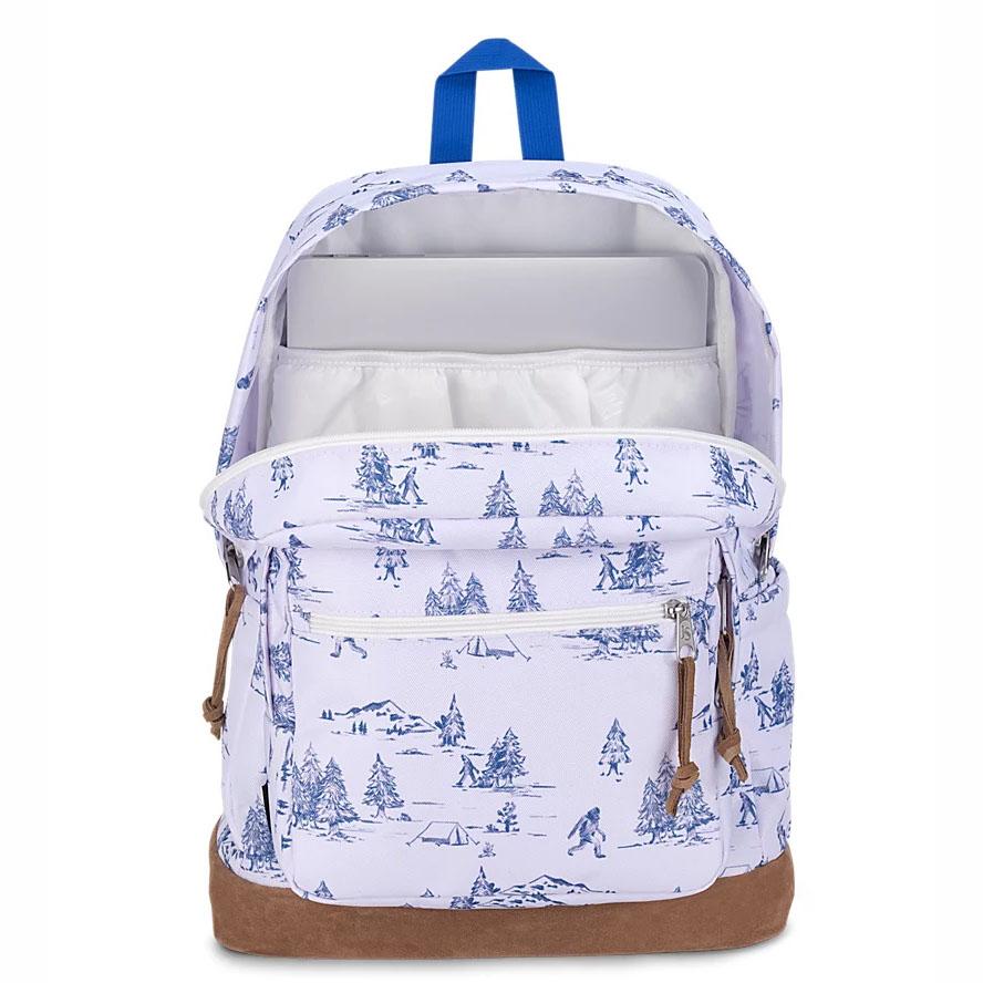 White / Blue JanSport Right Pack School Backpacks | MY_JS459