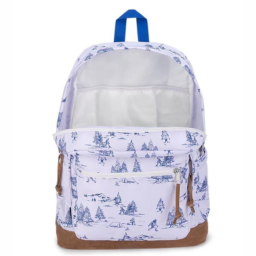 White / Blue JanSport Right Pack School Backpacks | MY_JS459
