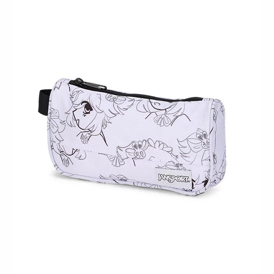 White JanSport Medium Accessory Pouch Pencil Cases | MY_JS220