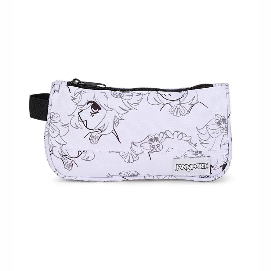 White JanSport Medium Accessory Pouch Pencil Cases | MY_JS220