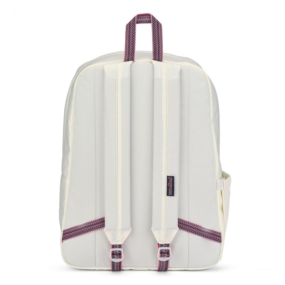 White JanSport Restore Pack Laptop Backpacks | MY_JS181
