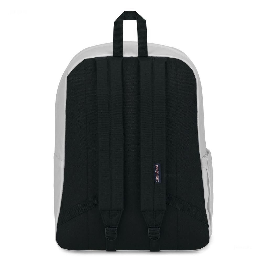 White JanSport SuperBreak® Plus School Backpacks | MY_JS400