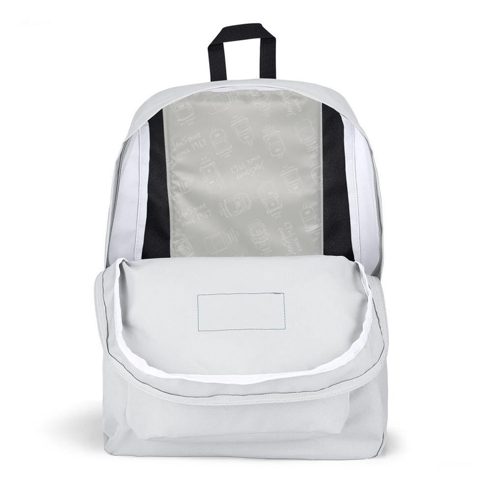 White JanSport SuperBreak® School Backpacks | MY_JS090