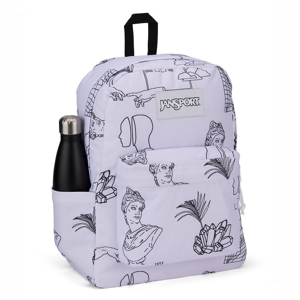 White JanSport SuperBreak® School Backpacks | MY_JS291