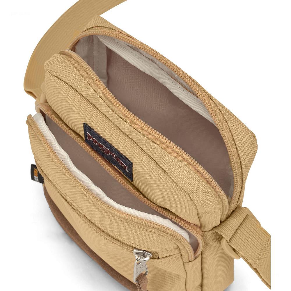 Yellow JanSport Core Crossbody Bags | MY_JS356