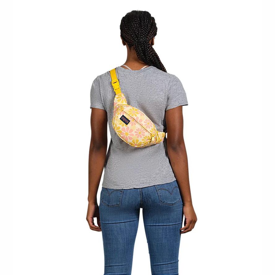 Yellow JanSport Fifth Avenue Fanny Packs | MY_JS343