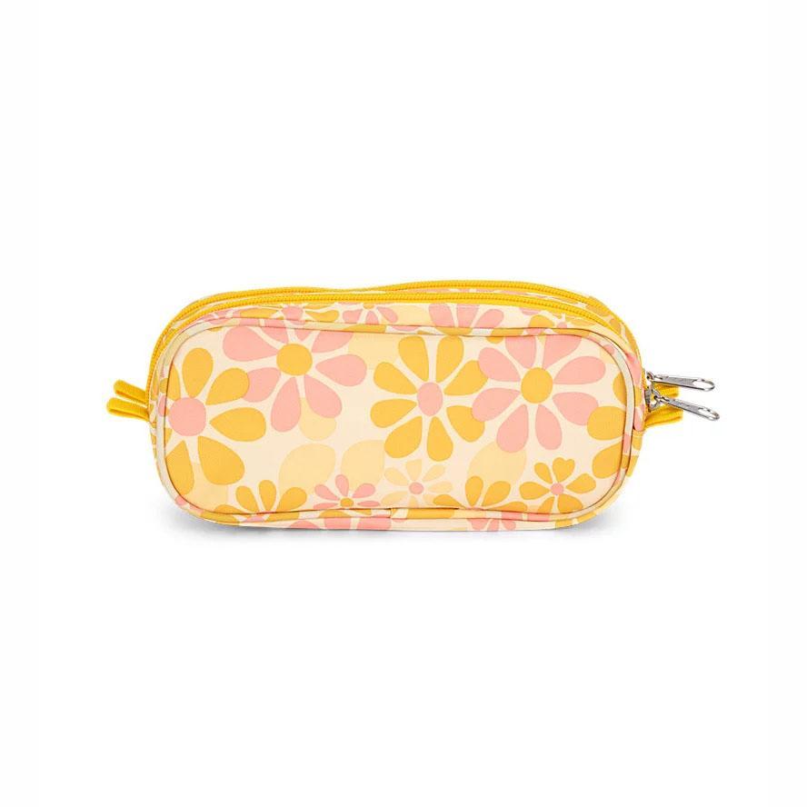 Yellow JanSport Large Accessory Pouch Pencil Cases | MY_JS044