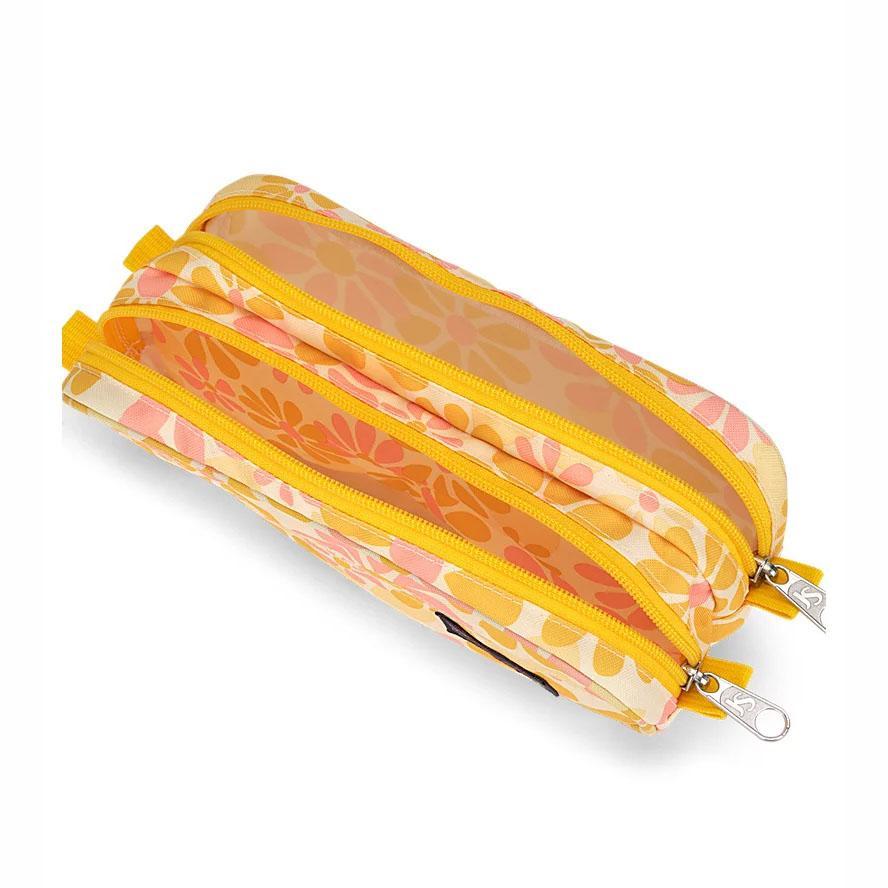 Yellow JanSport Large Accessory Pouch Pencil Cases | MY_JS044