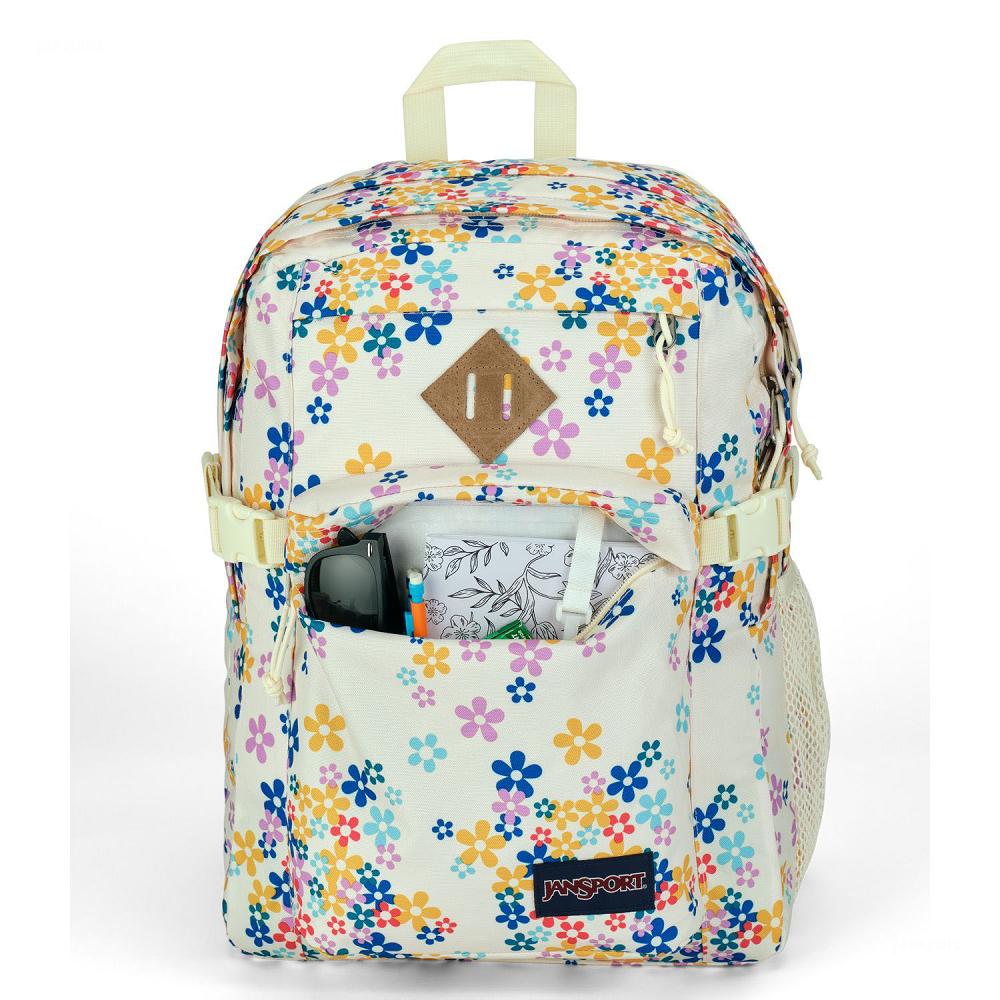 Yellow JanSport Main Campus Laptop Backpacks | MY_JS150