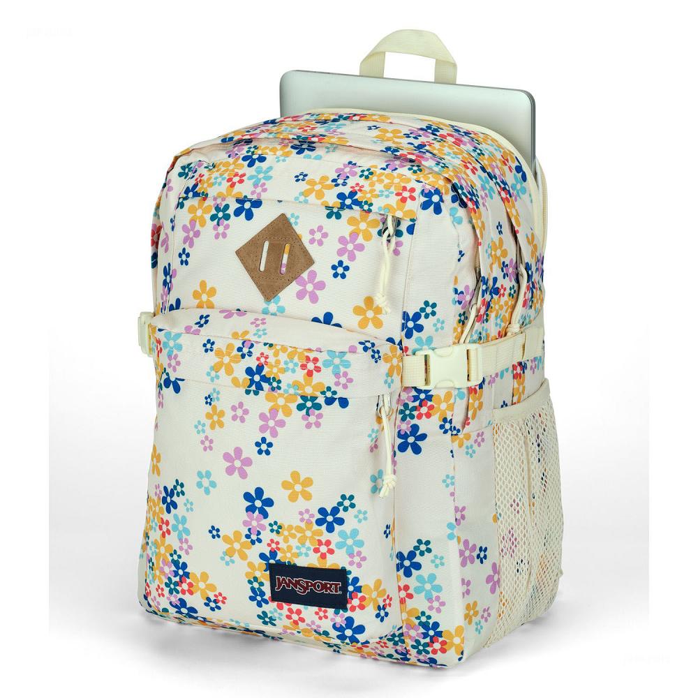 Yellow JanSport Main Campus Laptop Backpacks | MY_JS150