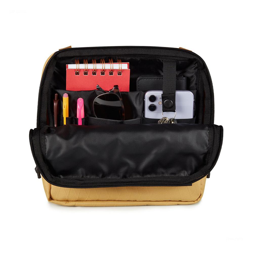 Yellow JanSport Pro Crossbody Bags | MY_JS10B