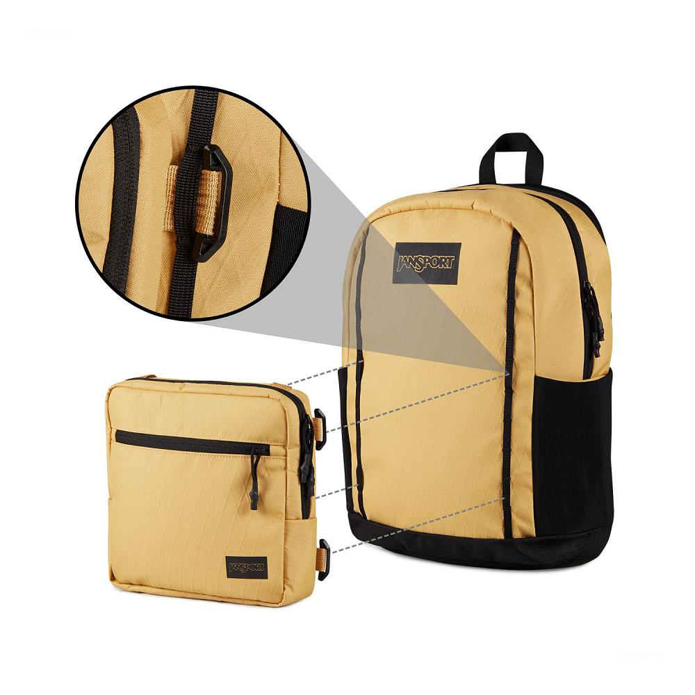 Yellow JanSport Pro Pack System School Backpacks | MY_JS192