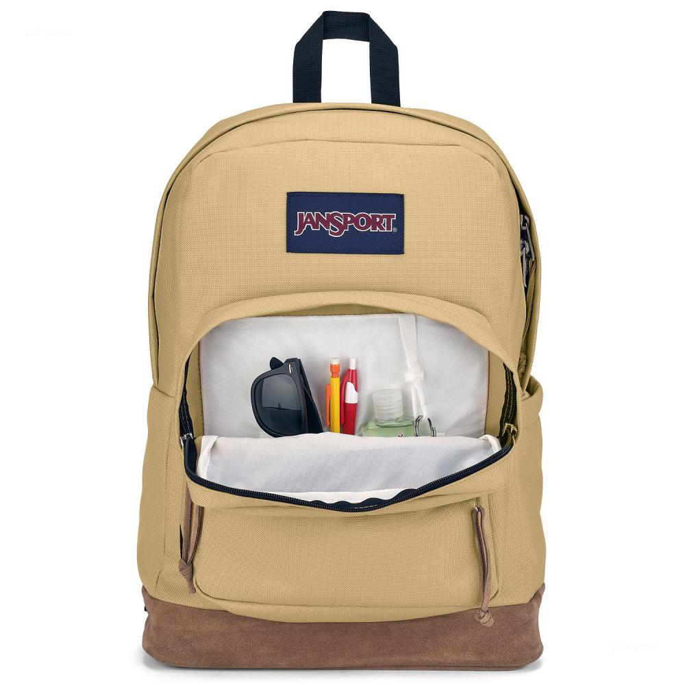 Yellow JanSport Right Pack School Backpacks | MY_JS022