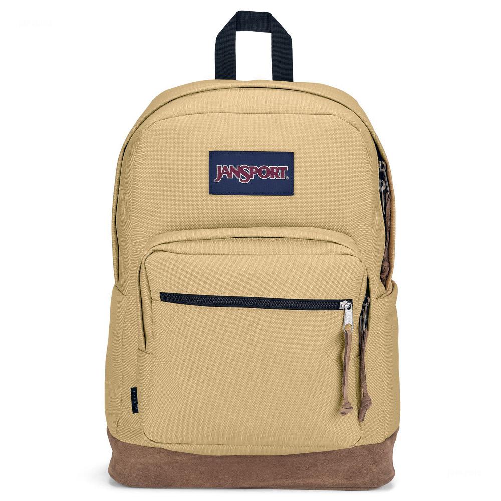 Yellow JanSport Right Pack School Backpacks | MY_JS022