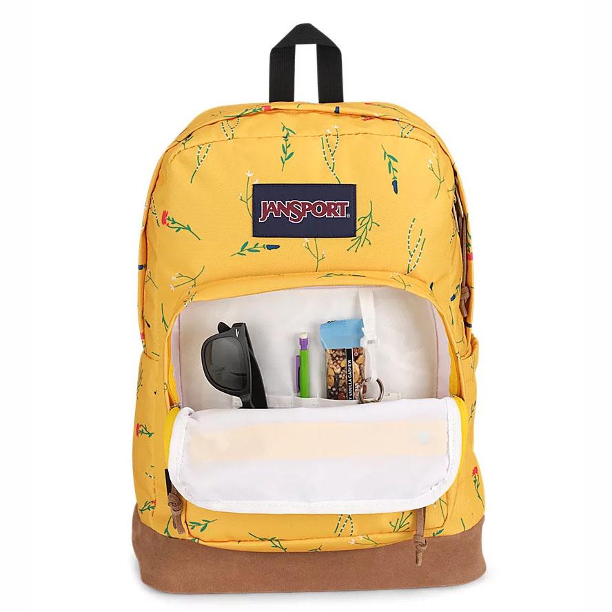 Yellow JanSport Right Pack School Backpacks | MY_JS416