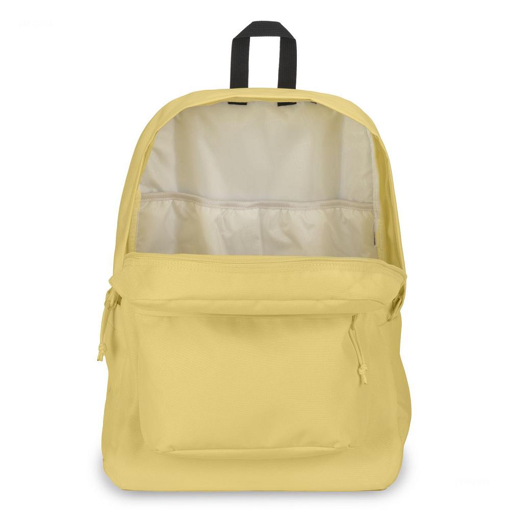 Yellow JanSport SuperBreak® Plus School Backpacks | MY_JS04B
