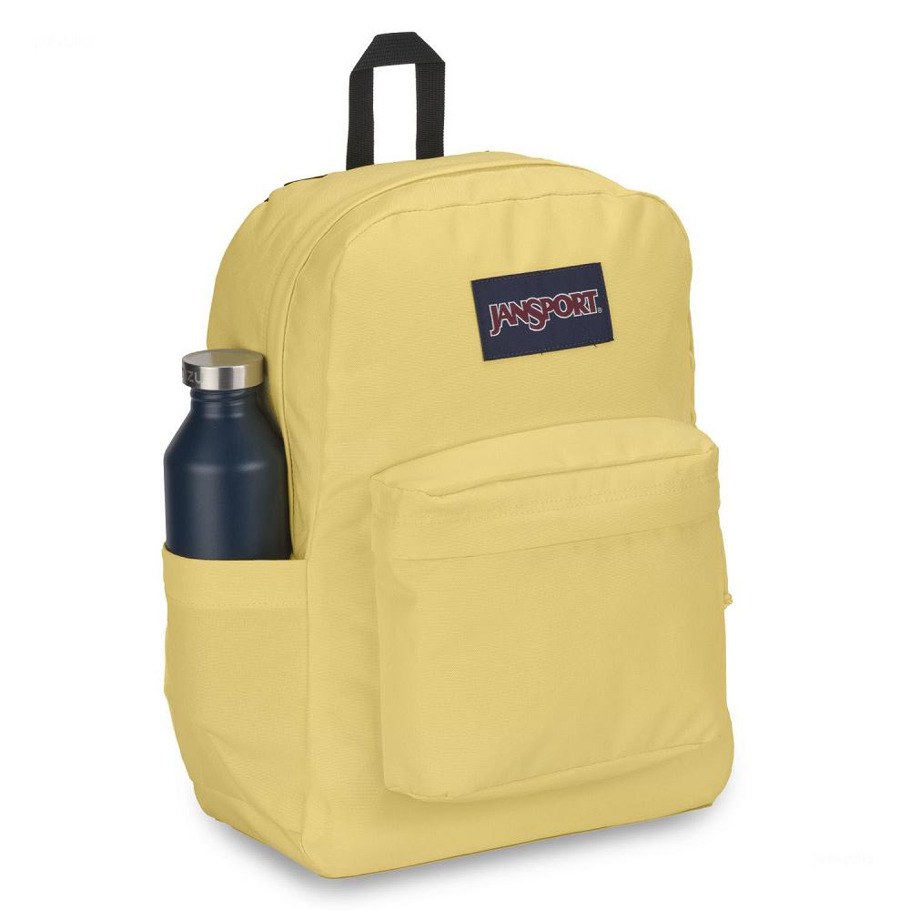 Yellow JanSport SuperBreak® Plus School Backpacks | MY_JS04B